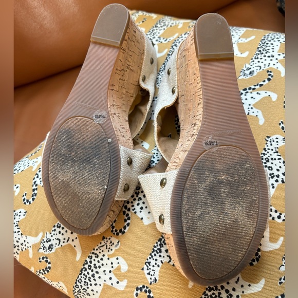 Lucky Brand Miller 2 Cork Wedges canvas - Picture 6 of 6